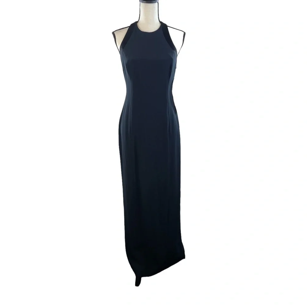 NWT Jones New York Evening Black Formal Gown Size 6 - Picture 2 of 14